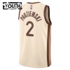 NBA Golden State Warriors Trikot Brandin Podziemski Nike 2025-26 City Edition Weiß Swingman - Kinder
